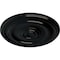 Ekena Millwork Kepler Traditional Ceiling Medallion (For Canopies up to 5 1/4"), 23 5/8"OD x 1 3/4"P, Black Pearl CM24KPBPS - alternate 4